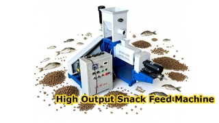 High-performance High-volume Variable Frequency Floating Fish Feed Maker Fish Feed Machine For Sale