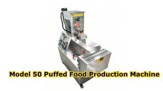 Model 50 Stainless Steel Puffed Food Production Machine